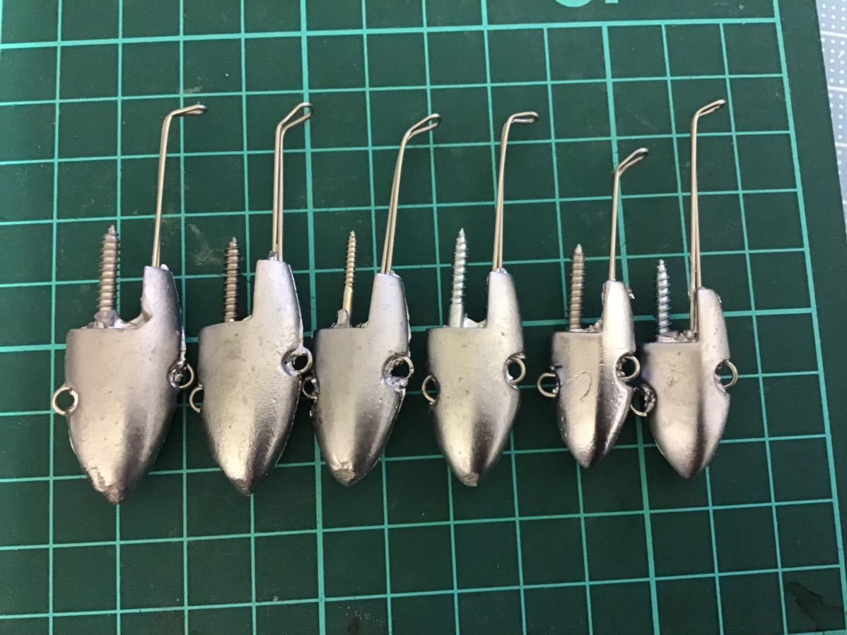 新品 バイブレーションジグヘッド6個セット推奨ワームコアマン アルカリシャッド デカカリシャッドvjー16やvjー28ではありません の落札情報詳細 ヤフオク落札価格情報 オークフリー スマートフォン版