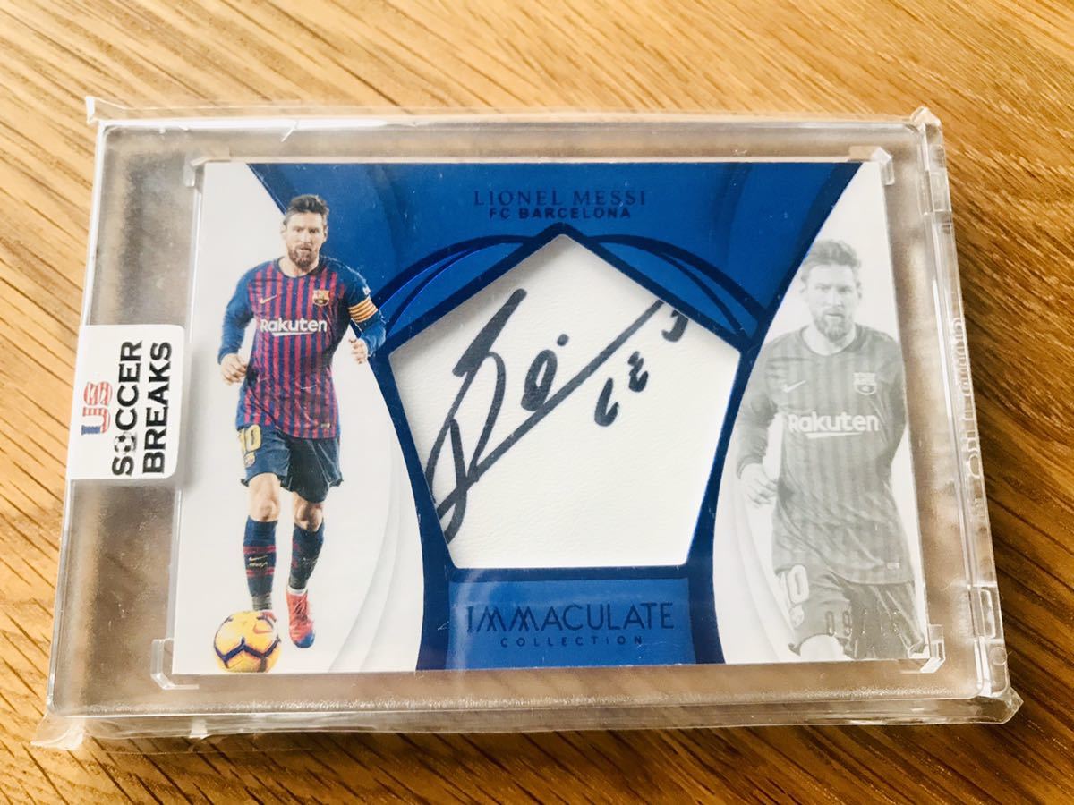 Lionel Messi Transfermarkt リオネル·メッシ サイン入り写真 Lionel