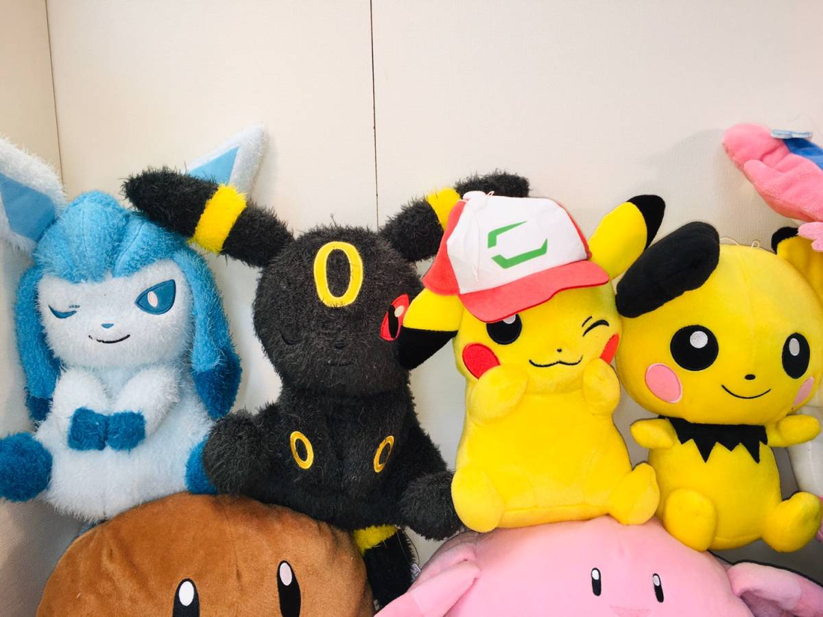 ▽ 37 ポケモン☆ ぬいぐるみ まとめて ポケモンセンターあり