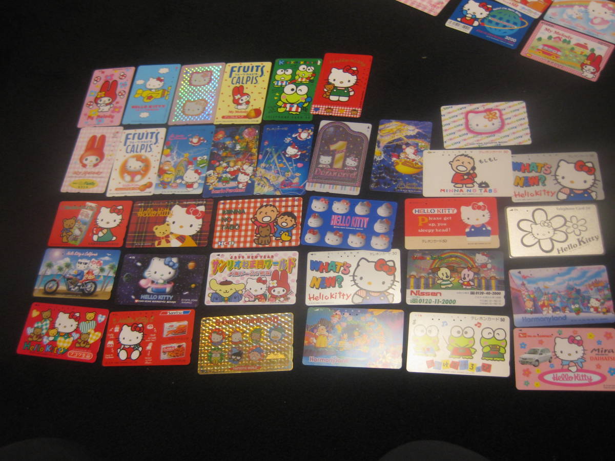 1枚 ハローキティ他サンリオキャラ 使用済みセット テレホンカード 図書カード オレンジカード他交通系カード の落札情報詳細 ヤフオク落札価格情報 オークフリー スマートフォン版