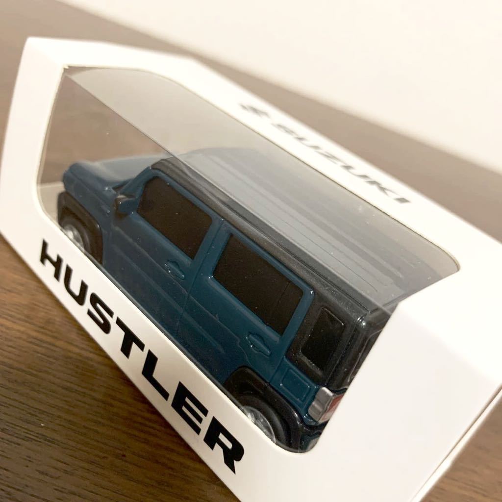 スズキ 新型 ハスラー Hustler プルバックカー ミニカー カラーサンプル デニム ブルー メタリック ガンメタリック 2トーン Suzuki の落札情報詳細 ヤフオク落札価格情報 オークフリー スマートフォン版