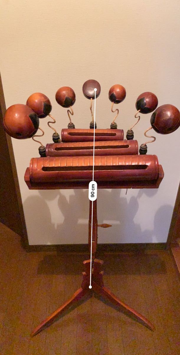 民族楽器 ベトナム 打楽器 パーカッション ダンモ Danmo 木琴？ ウッド