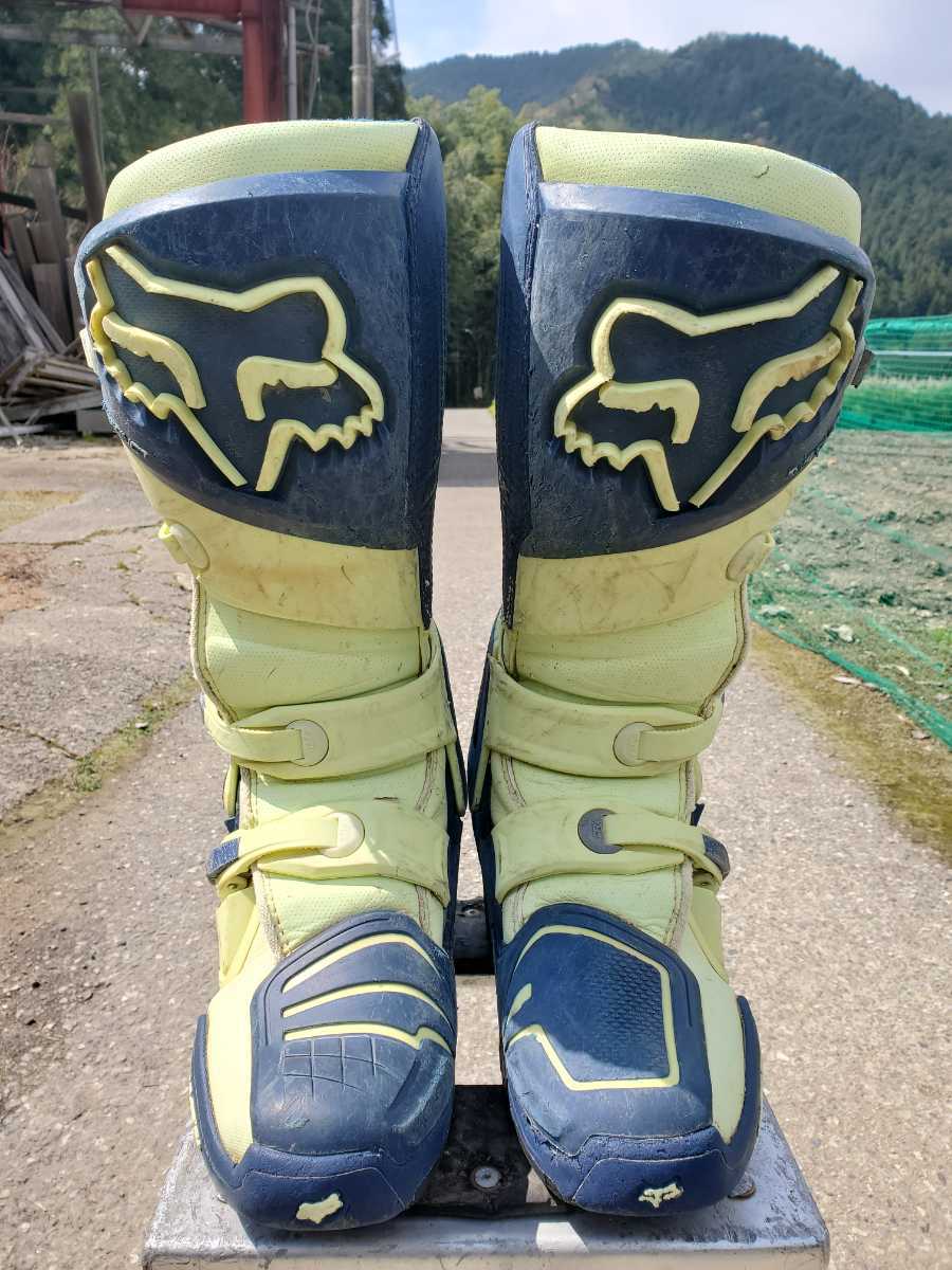 FOX フォックス INSTINCT M10 ブラック モトクロス ブーツ Fox