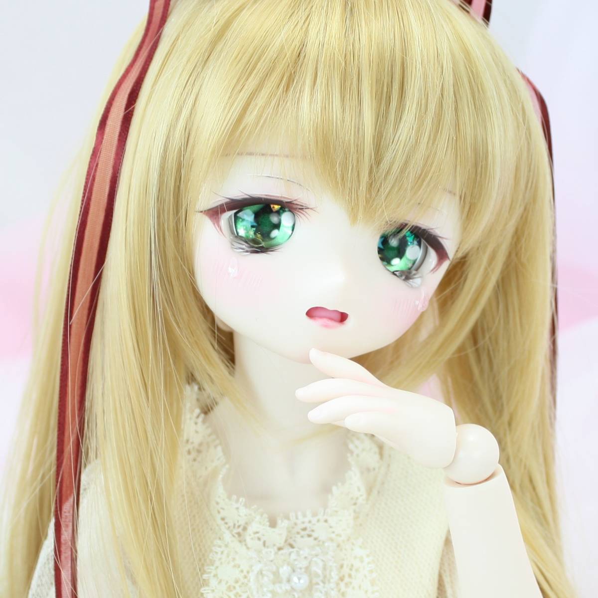 きっこりぃ＊°】 DDH - 01 カスタムヘッド(SW肌)ソフビ盛り + 涙パーツ 