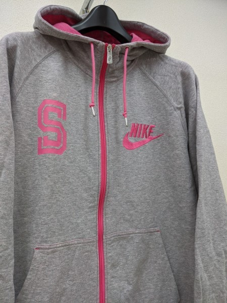ナイキ スウォッシュ ストレッチ スウェットパーカー メンズl グレーピンク トレーニングウェア の落札情報詳細 ヤフオク落札価格情報 オークフリー スマートフォン版