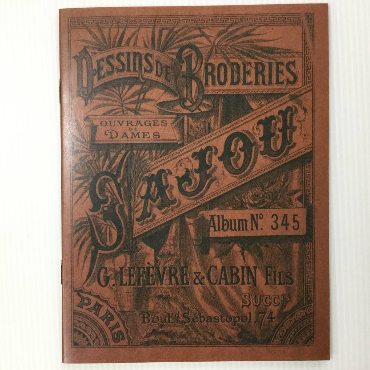 新品 手芸デザイン Artbook Outlet 送料無料 新品 刺繍 図案 マイイニシャル ミニブック サジューのアルファベット Sajou 復刻版 絶版 の落札情報詳細 ヤフオク落札価格情報 オークフリー スマートフォン版