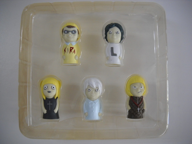 新品 デスノート ニア特製キラ事件シミュレート 指人形 計5体 の落札情報詳細 ヤフオク落札価格情報 オークフリー スマートフォン版