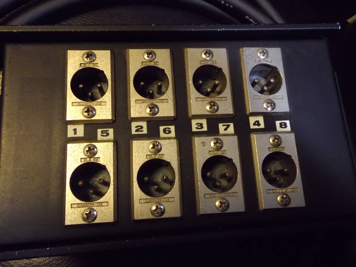 カナレ 8ch マルチボックス シングルタイプ NK27マルチコネクタ無し