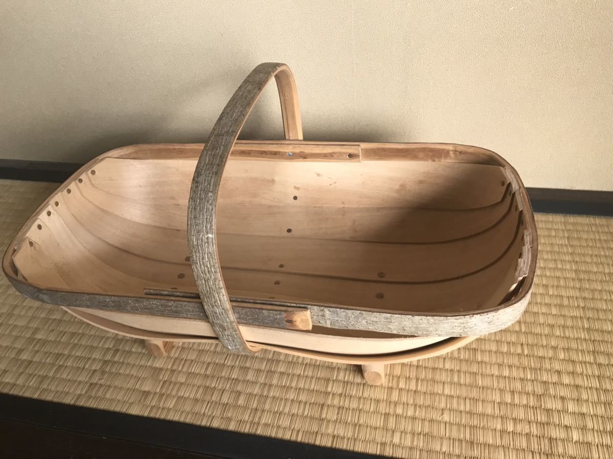 未使用保管品】ガーデン・トラッグ ガーデニングかご 英国製 ロイヤル
