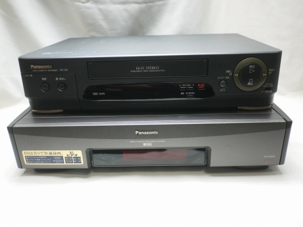 ☆Panasonic NV-BX10 NV-H6 ビデオデッキ 2セット まとめて szy279の