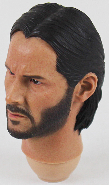 ♪中古品♪フィギュア 『1/6 ジョン・ウィック ヘッドパーツ』 ホット