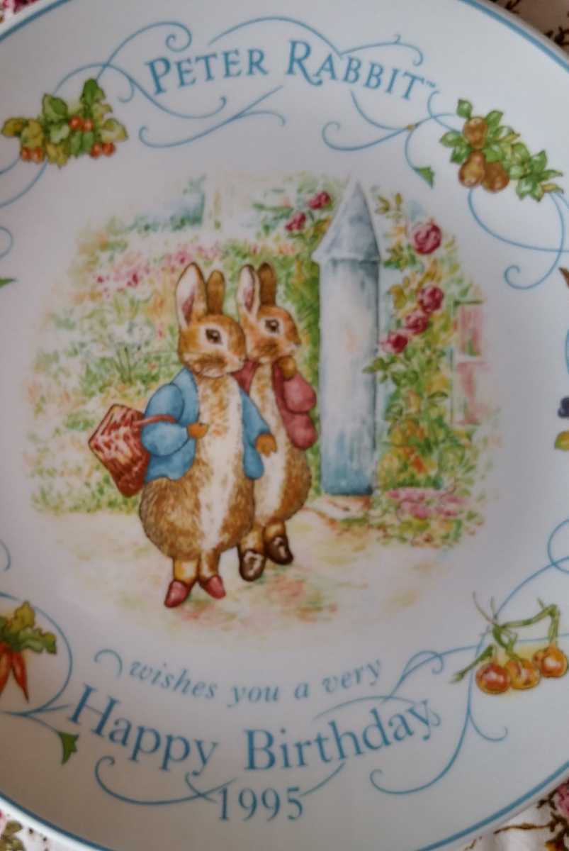 新品 ピーターラビット ハッピーバースデー 1995 プレート 絵皿 Peter Rabbit Wishes You A Very Happy Birthday 1995 ウェッジウッド 英国製 の落札情報詳細 ヤフオク落札価格情報 オークフリー スマートフォン版 新品 ピーターラビット ハッピーバースデー 1995 プレート 絵皿 Peter Rabbit Wishes You A Very Happy Birthday 1995 ウェッジウッド 英国製 の落札情報詳細 ヤフオク落札価格情報 オークフリー スマートフォン版