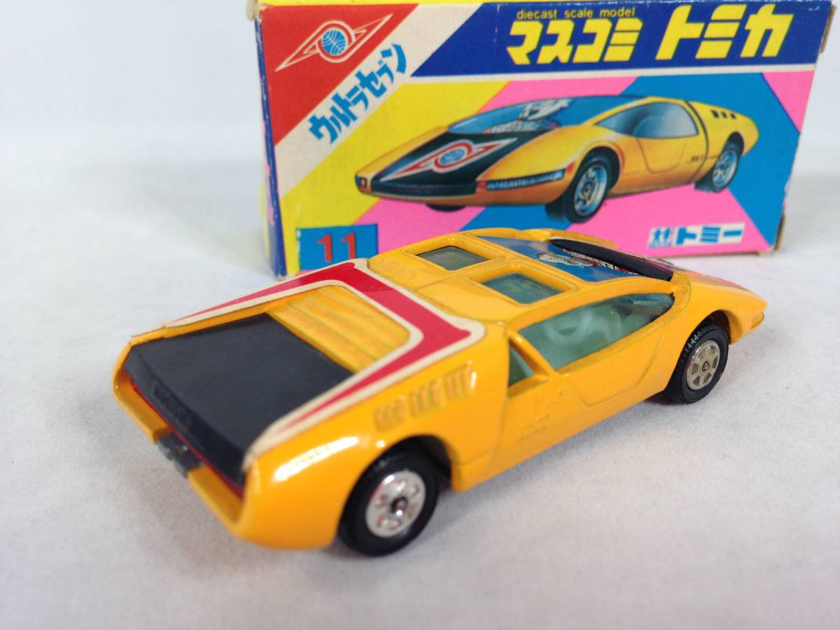 マスコミトミカ ウルトラセブン トヨタ (トヨタ 0 日本製 EX7) - EX7