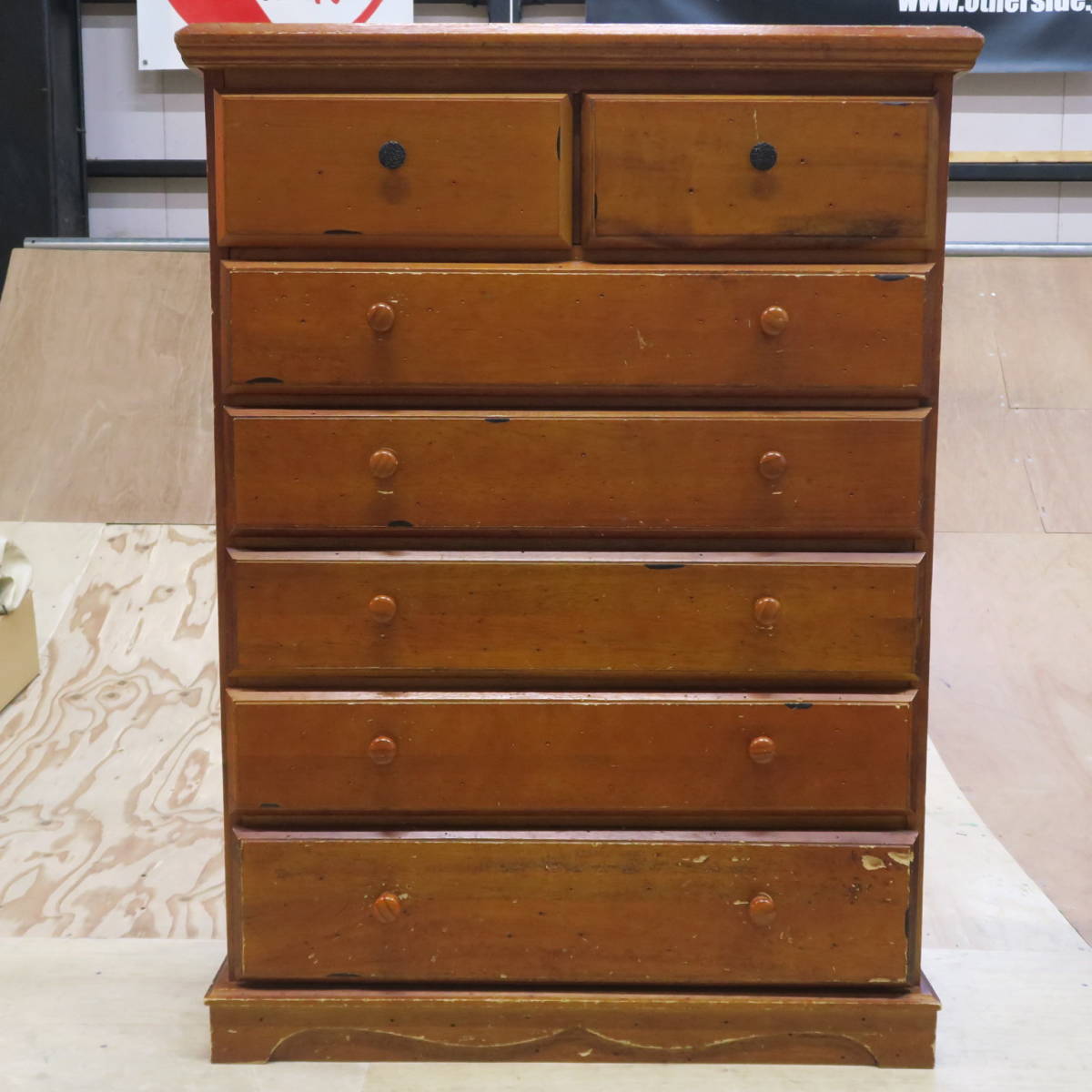 ヴィンテージ 6段 チェスト 昭和レトロ レトロ6段チェスト売ります！