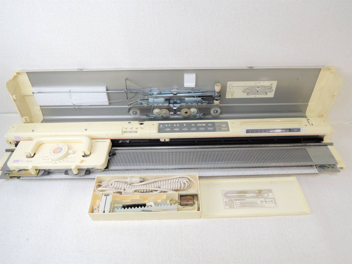 Silver Reed シルバーリード シルバー精工 Am Am Sk580 電子編機 マイコン編機 編み機 あみ機 手工芸 3380 の落札情報詳細 ヤフオク落札価格情報 オークフリー スマートフォン版