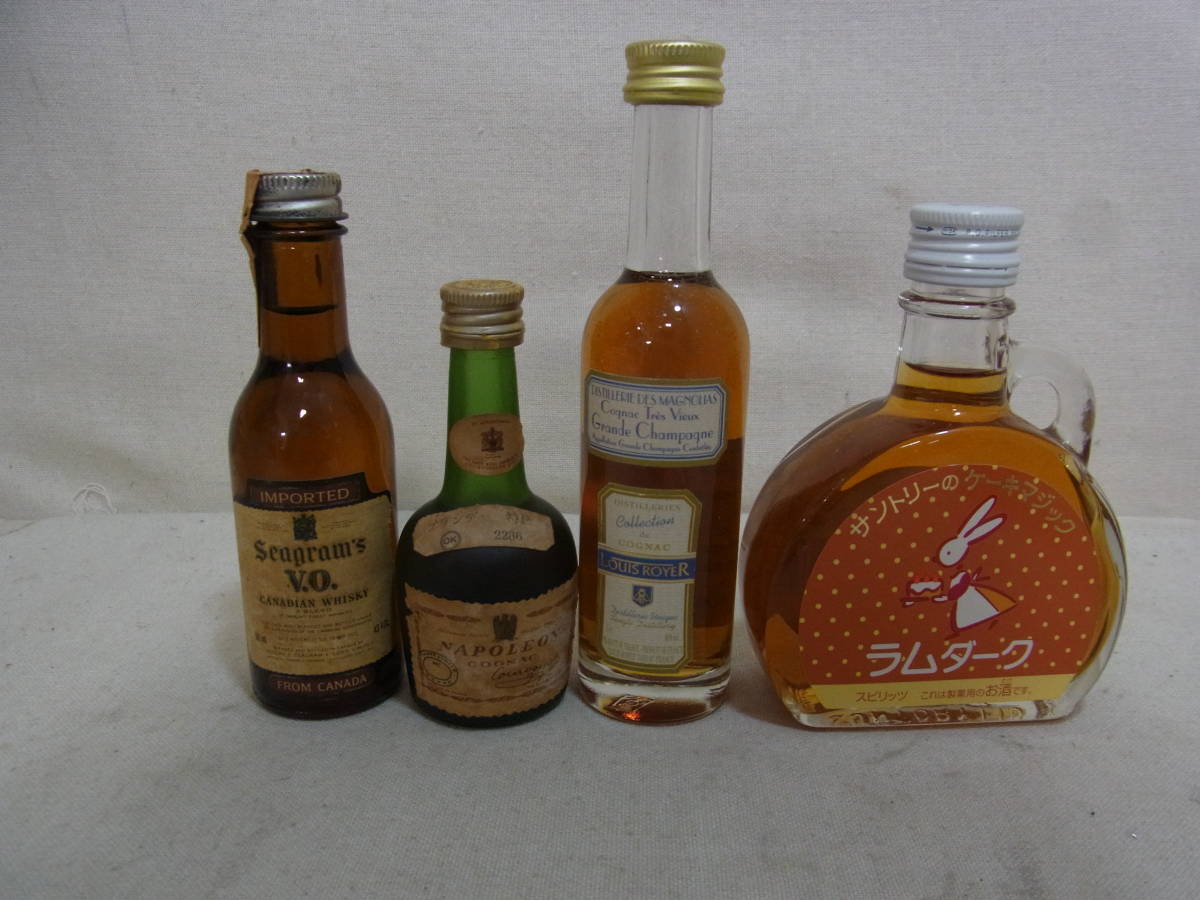 超人気新品 ウィスキー、ブランデー、古酒4本まとめて - 飲料/酒