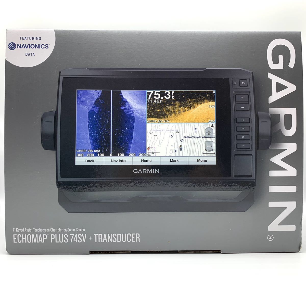 Garmin Echomap Plus 74sv + GT51M-TM 