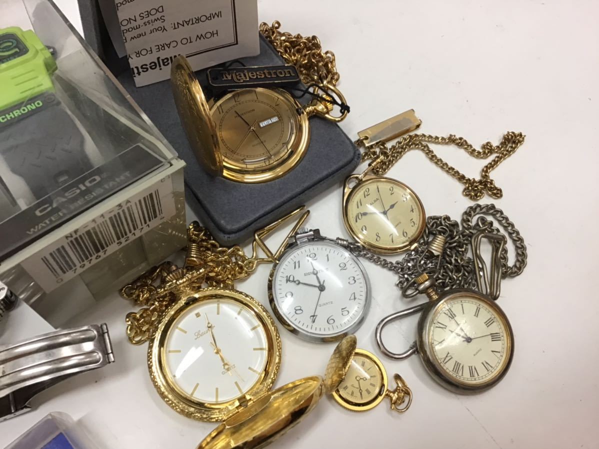 ジャンク 時計 クオーツ 腕時計 懐中時計 メンズ レディース ファッション ファンシー デジタル系など約5kg 時計おまとめ 大量 の落札情報詳細 ヤフオク落札価格情報 オークフリー スマートフォン版