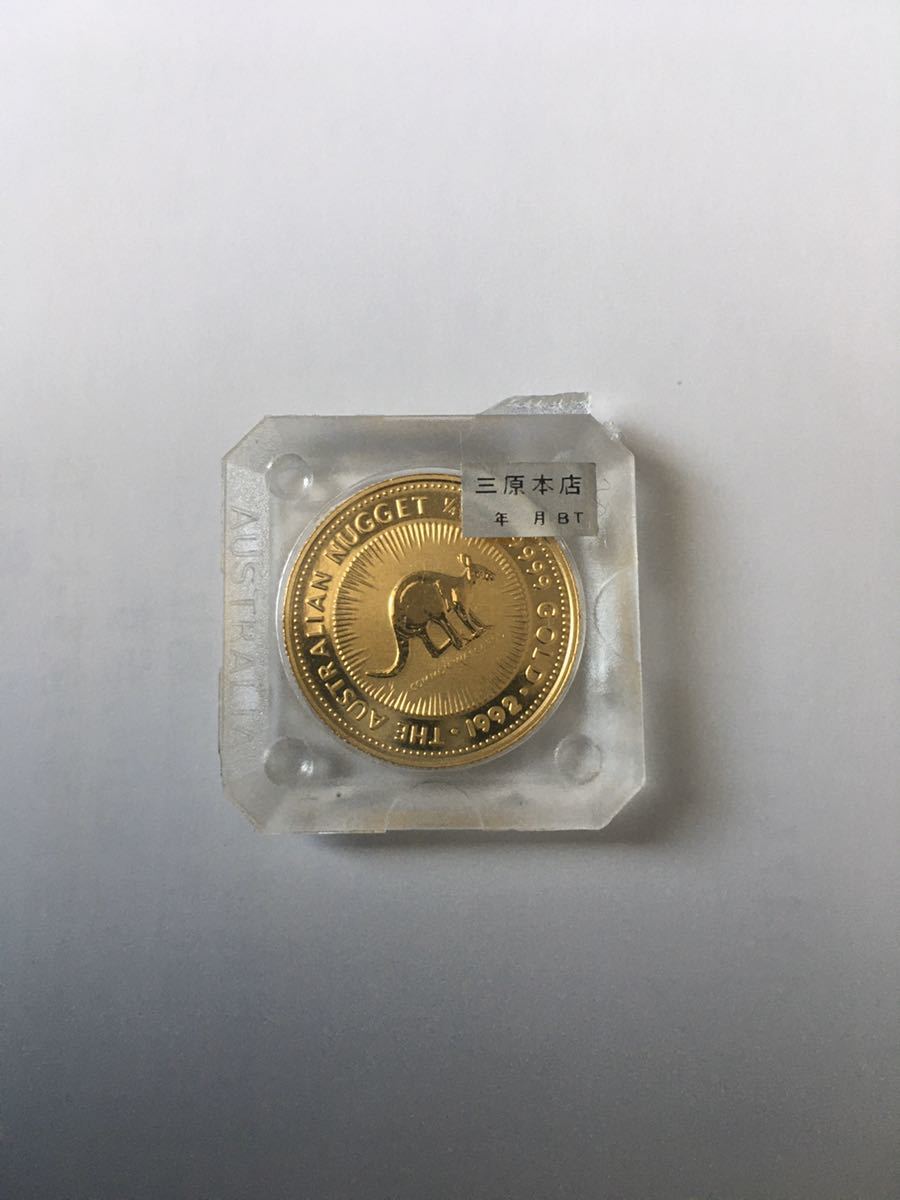 新品】希少品☆オーストラリア☆カンガルー金貨☆1992年☆15ドル