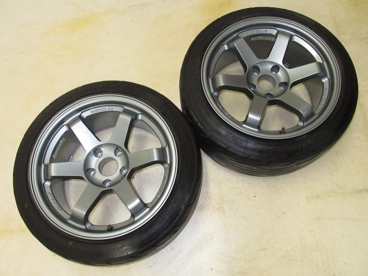 SNT CONCEPS SNT/37 te37風 17インチ 9j+12 SNT Concept SNT/37 17インチ 9J +12 タイヤ ホイール