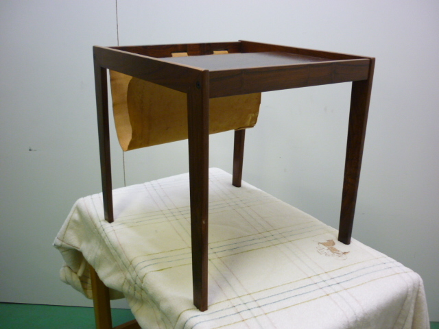 現状品】デンマーク製 ヴィンテージ Bent Silberg マガジンラック付き