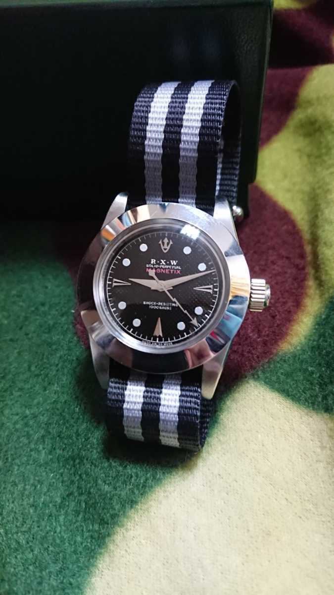 華麗 マグネティックス Rxw 腕時計 アナログ Strangetime Art