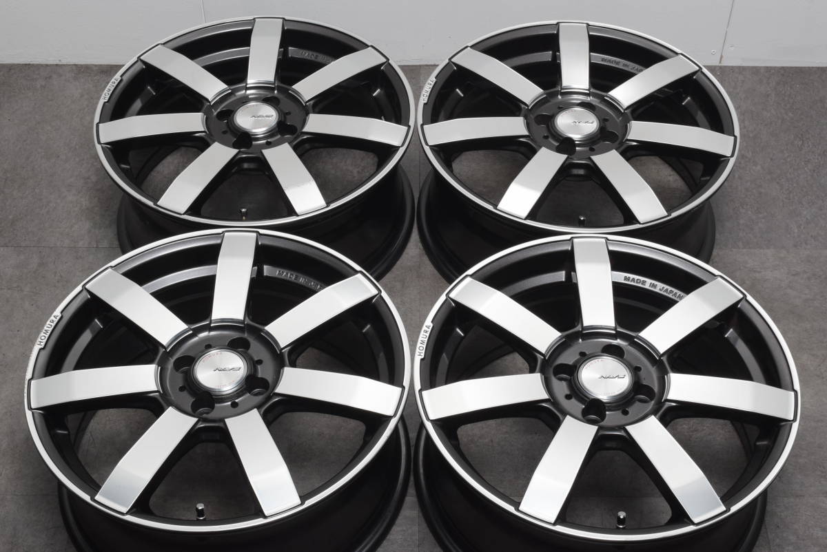 大人気ホイール】RAYS レイズ HOMURA ホムラ A7S 17in 7J +47 PCD100