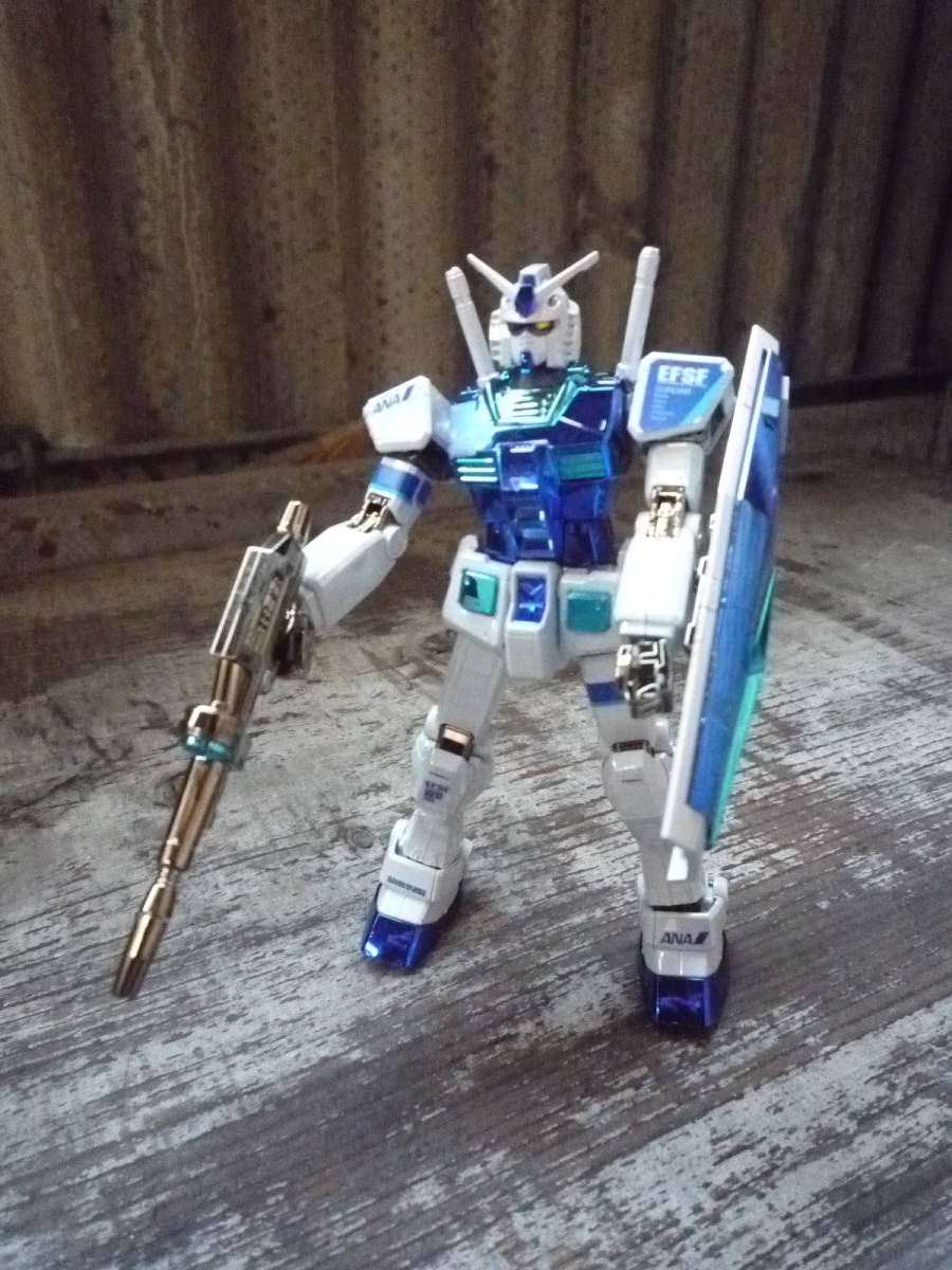 Qj914 バンダイ 全日空 HG 1/144 ガンダム G30th ANAオリジナルカラー