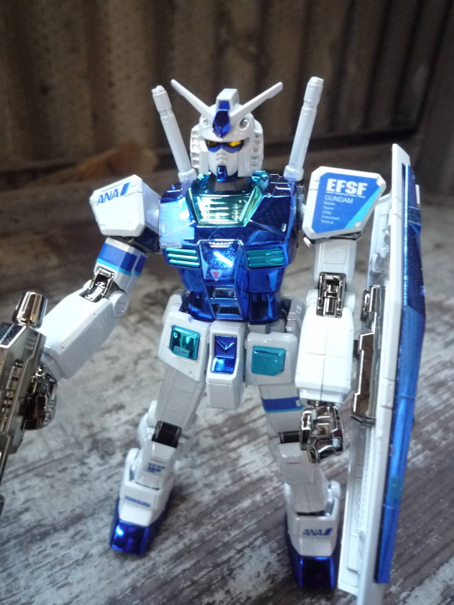 Qj914 バンダイ 全日空 HG 1/144 ガンダム G30th ANAオリジナルカラー