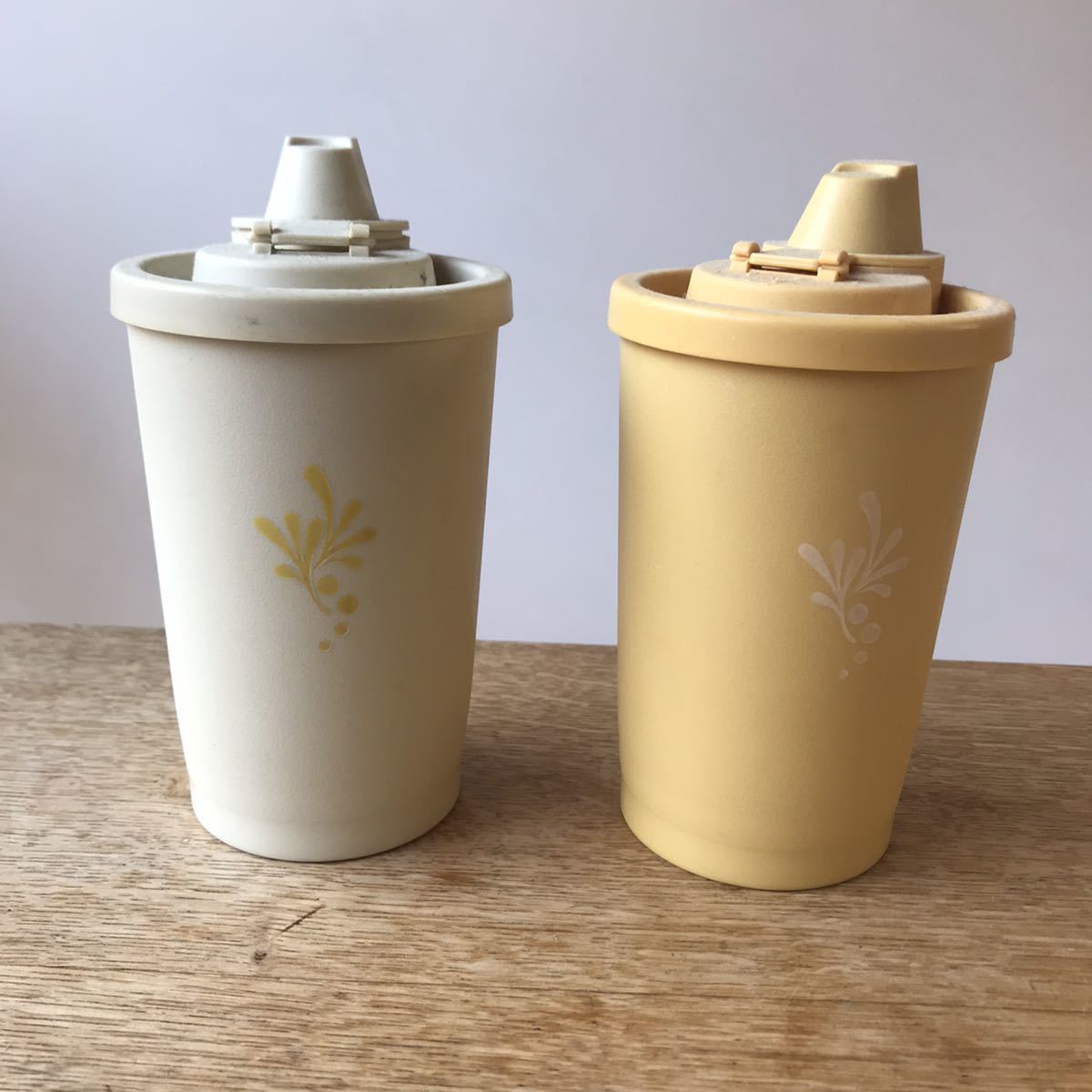 昭和レトロ 美品 2個セット】 タッパーウェア Tupperware オールド