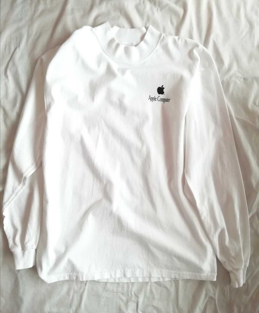 90s Apple Computer 「Think Different」モックネック スウェット L 