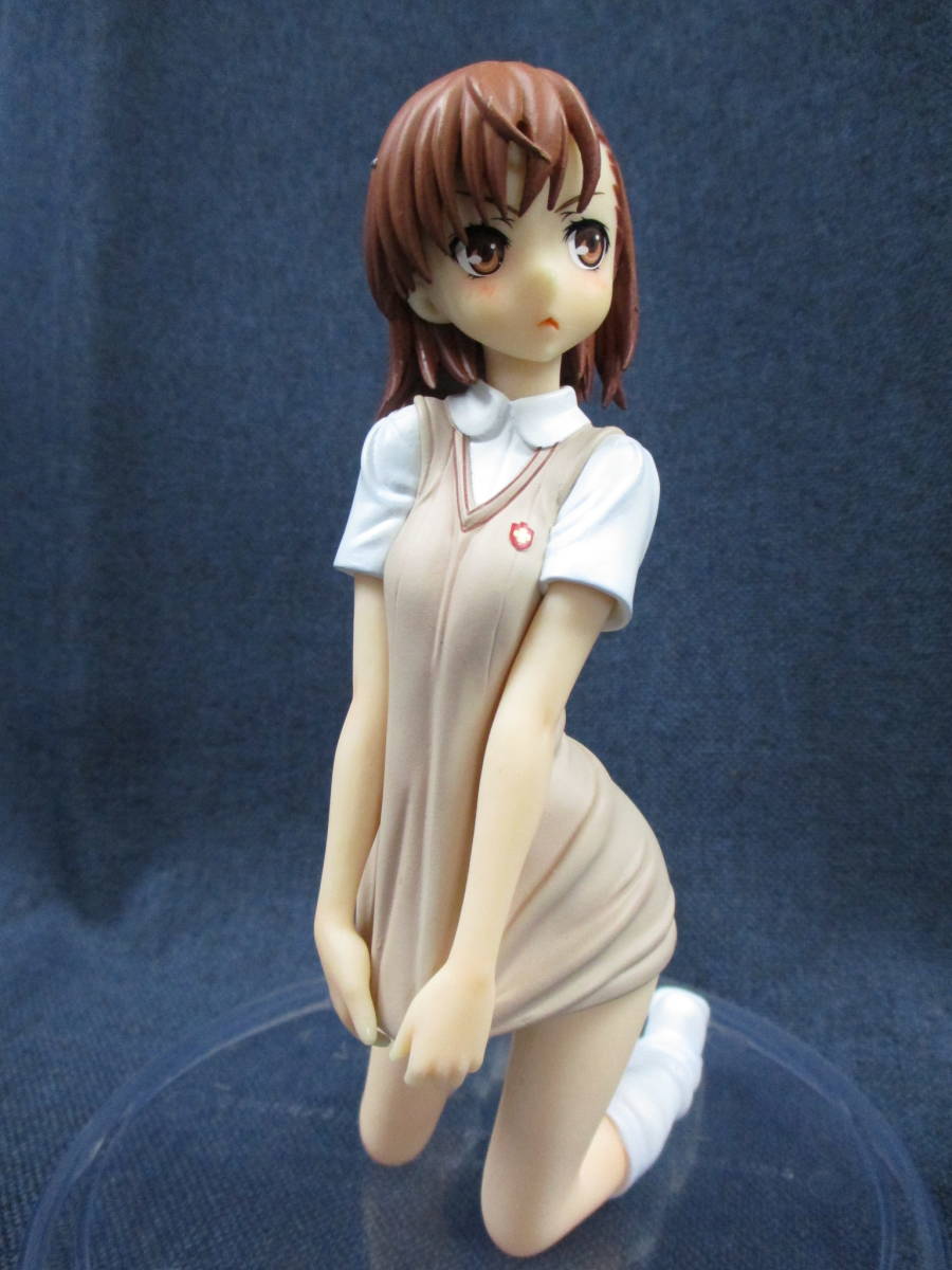 O15-70 送料無料「御坂 美琴 お姉様 覗き見Ver. 1/8スケールフィギュア