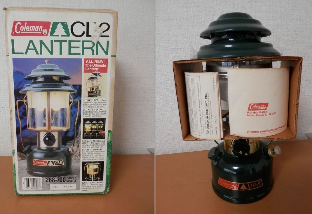 希少 新品未使用 コールマン ランタン 220J
