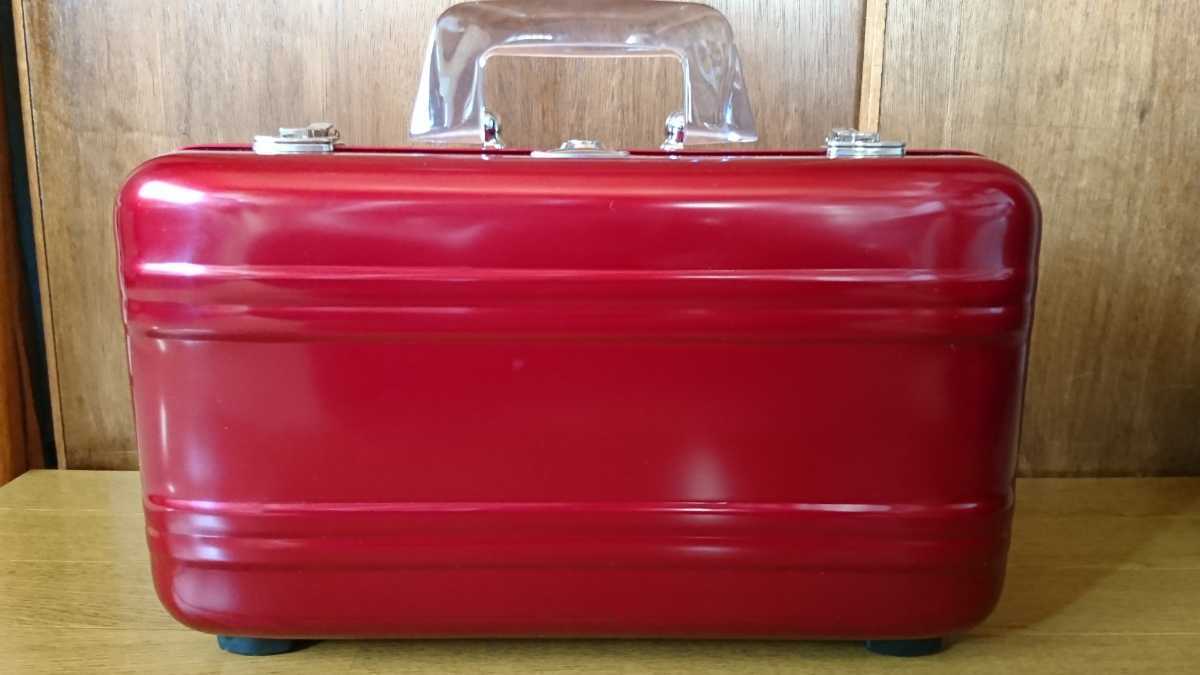 極美品 Zero Halliburton ゼロハリバートン アタッシュケース ミニ ワインレッド 革張り アイボリー 長期保管品 W41 H33 D11 の落札情報詳細 ヤフオク落札価格情報 オークフリー スマートフォン版