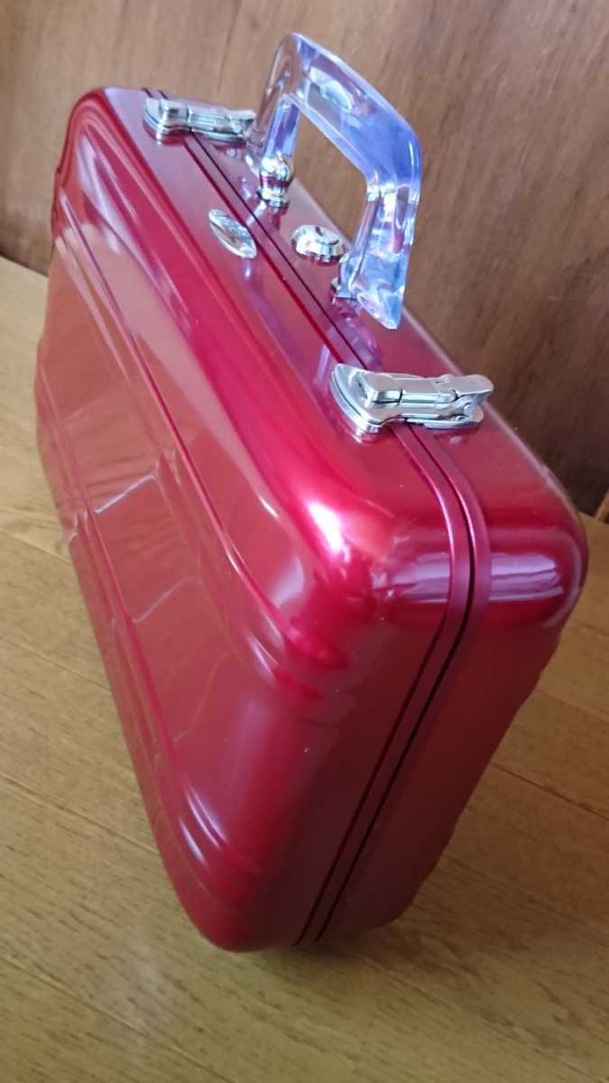 極美品 Zero Halliburton ゼロハリバートン アタッシュケース ミニ ワインレッド 革張り アイボリー 長期保管品 W41 H33 D11 の落札情報詳細 ヤフオク落札価格情報 オークフリー スマートフォン版