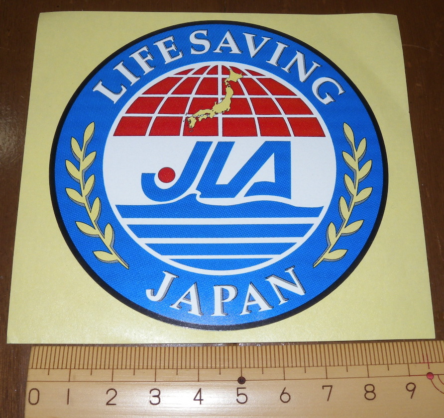 新品】☆JLA 日本ライフセービング協会 ステッカー ライフセーバー