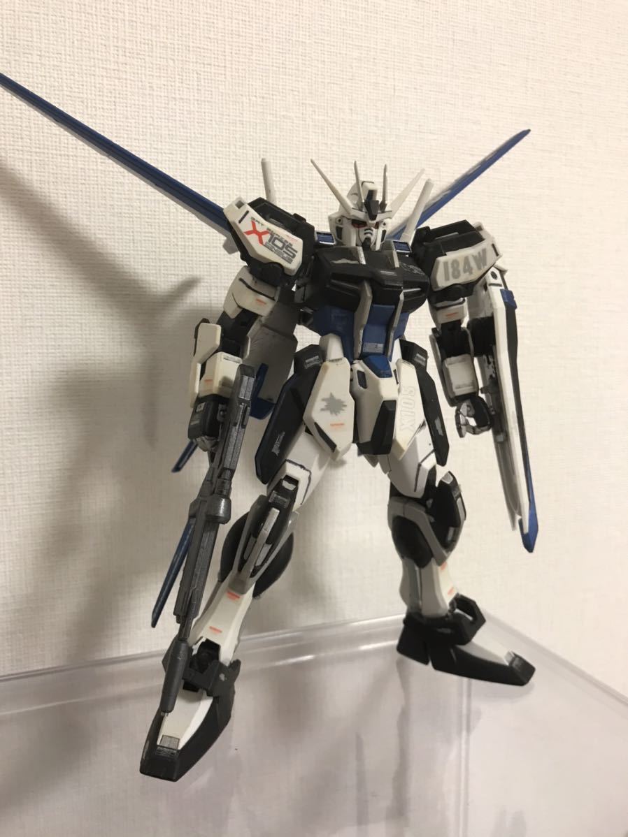 MG1/100 エールストライクガンダム オリジナルカラー 塗装完成品の落札