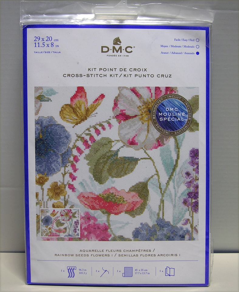 クーポン在庫有 クロスステッチ完成品 Rainbow Seeds Flowers 限定カラー ハンドメイド 素材 材料 Icmj Edu Mx