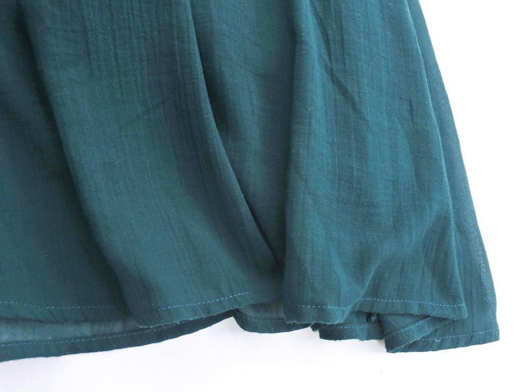 アースミュージック エコロジー ギャザー ロング ワンピース Sizef 緑 Afa3 の落札情報詳細 ヤフオク落札価格情報 オークフリー スマートフォン版