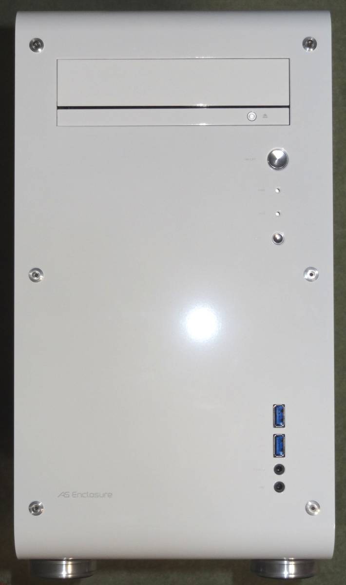 abee AS Enclosure 220HTR フルアルミPCケース MicroATX ピュア 
