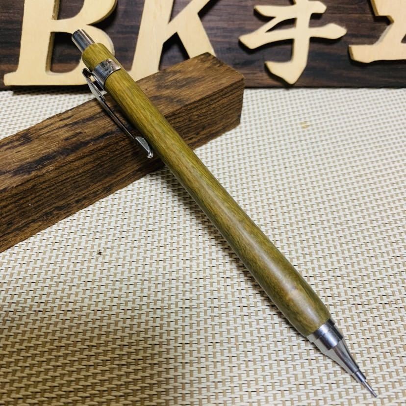 希少大人気 手造りシャープペン 緑檀 クラロウォールナット 6個まとめ買い 文房具 事務用品 筆記具 Rustavi Gov Ge
