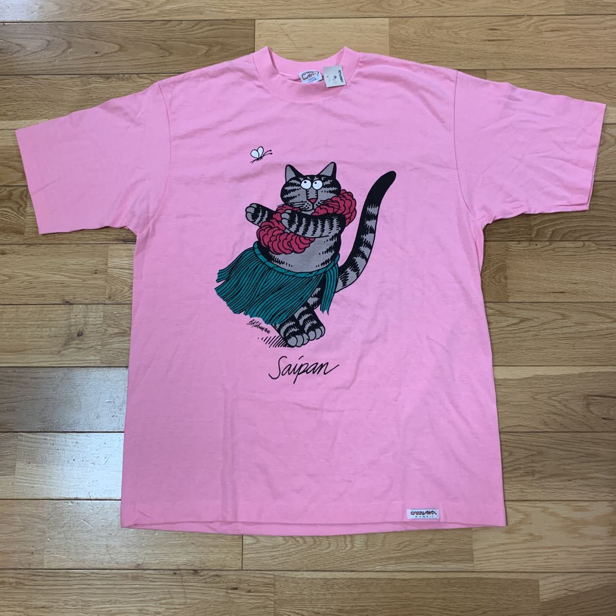デッドストック!90's アメリカ製 crazyshirts プリントTシャツ デッドストック!90's アメリカ製 crazyshirts プリントTシャツ