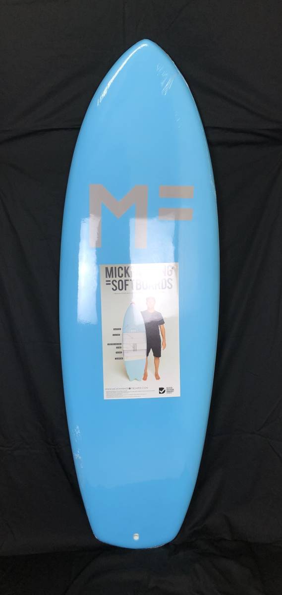 新品】新品未使用！MF SOFTBOARD LITTLE MARLEY 5.10 AQUA FCS2 ミック
