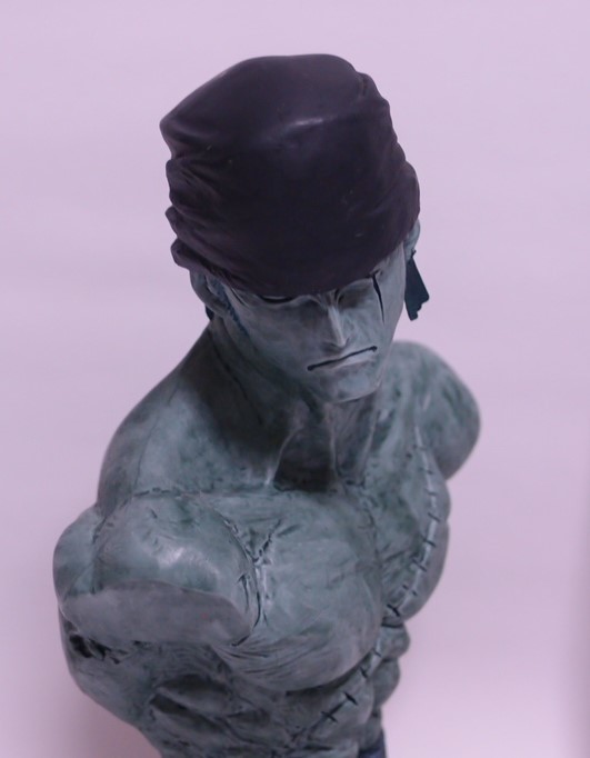 ワンピース ロロノア ゾロ 胸像 フィギュア 特別カラー ブロンズ調 造形師 写真家 Creater Creater 送料350円 プライズ の落札情報詳細 ヤフオク落札価格情報 オークフリー スマートフォン版