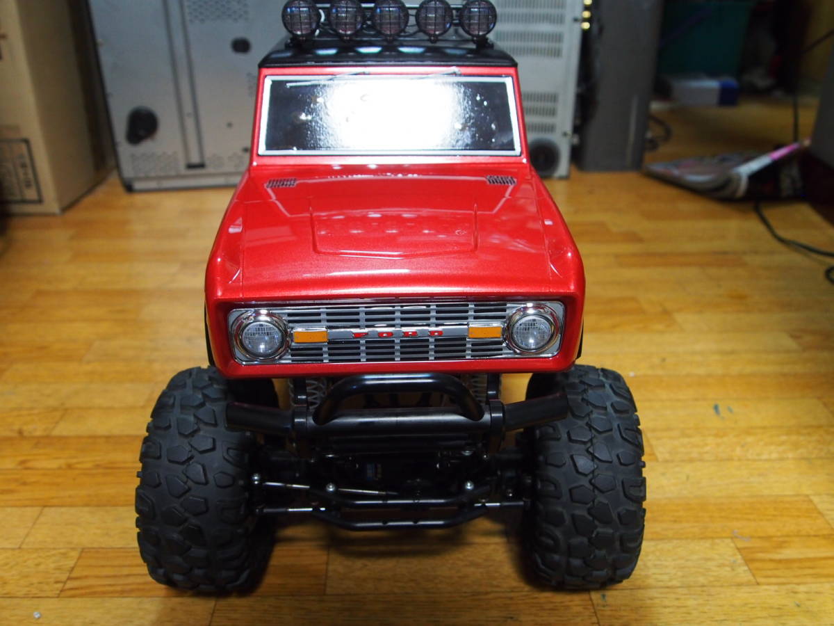 新品】絶版 未走行 タミヤ 1/10RC CR-01フォードブロンコ 1973