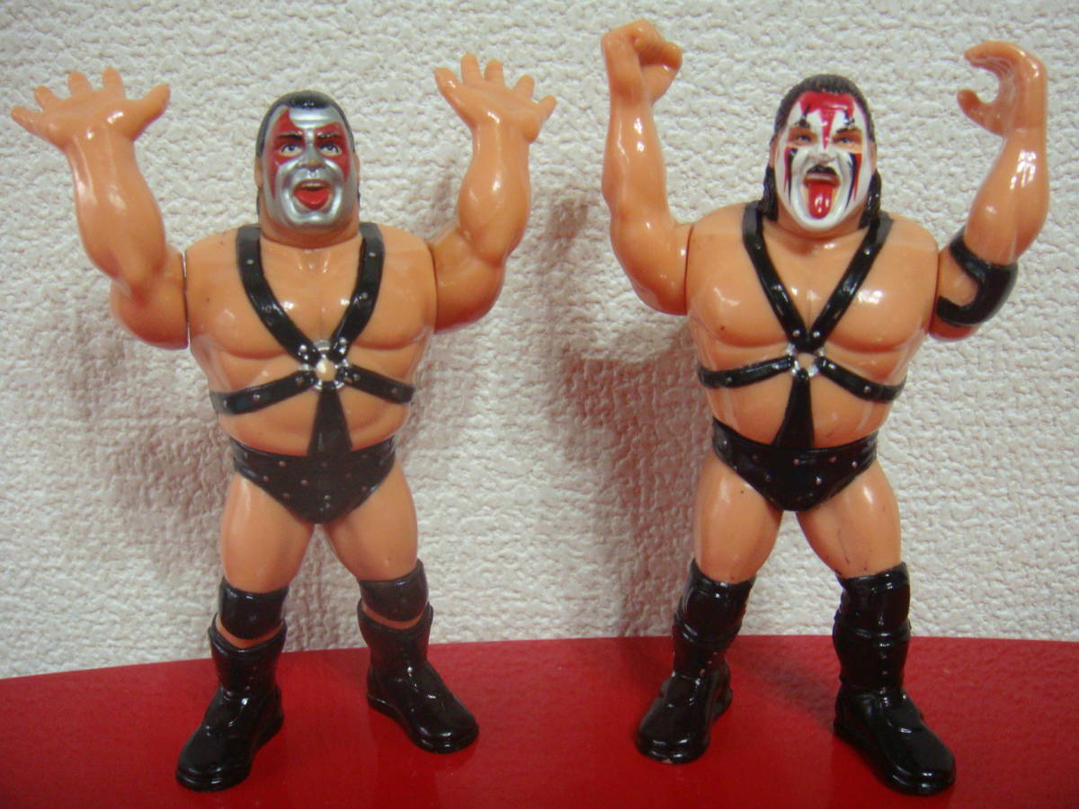 ⭐︎激レア⭐︎ 90年代 消しゴム WWF デモリッション・スマッシュ HASBRO】WWF デモリッション アックス＆スマッシュ 1989