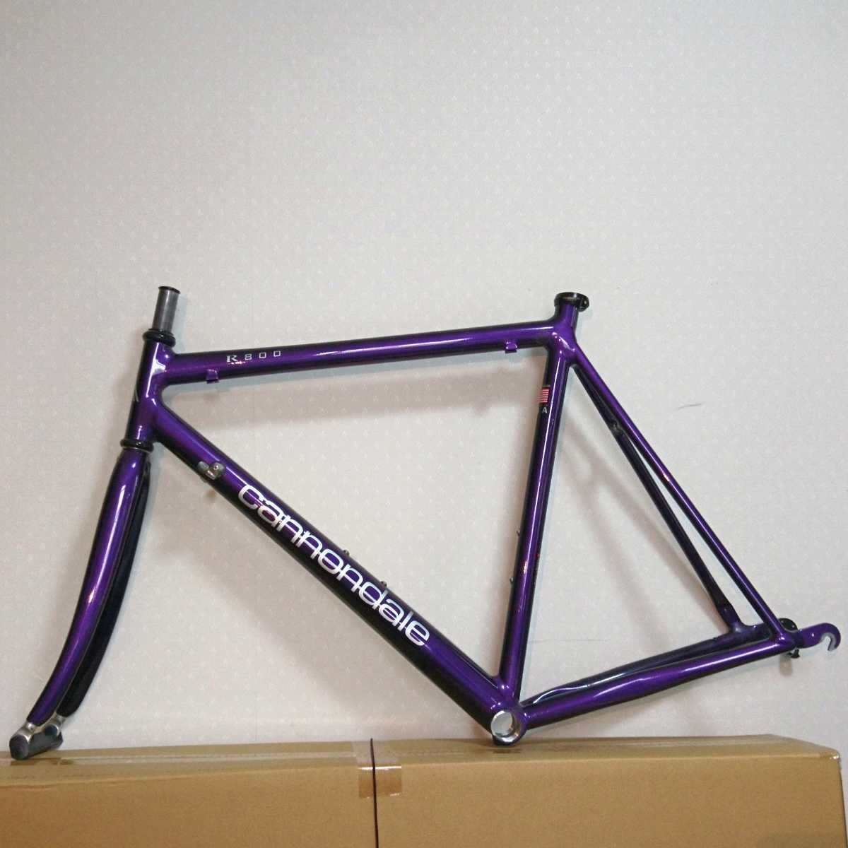 Cannondale R800 パープル フレーム