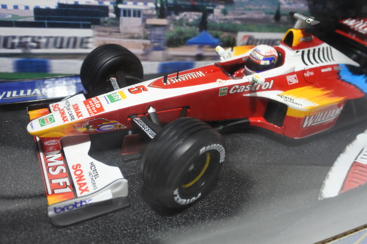 1 18 Williams Fw21 ウィリアムズ F1 レーシングカー Alessandro Zanardi アレッサンドロ ザナルディ ホットウィール の落札情報詳細 ヤフオク落札価格情報 オークフリー スマートフォン版