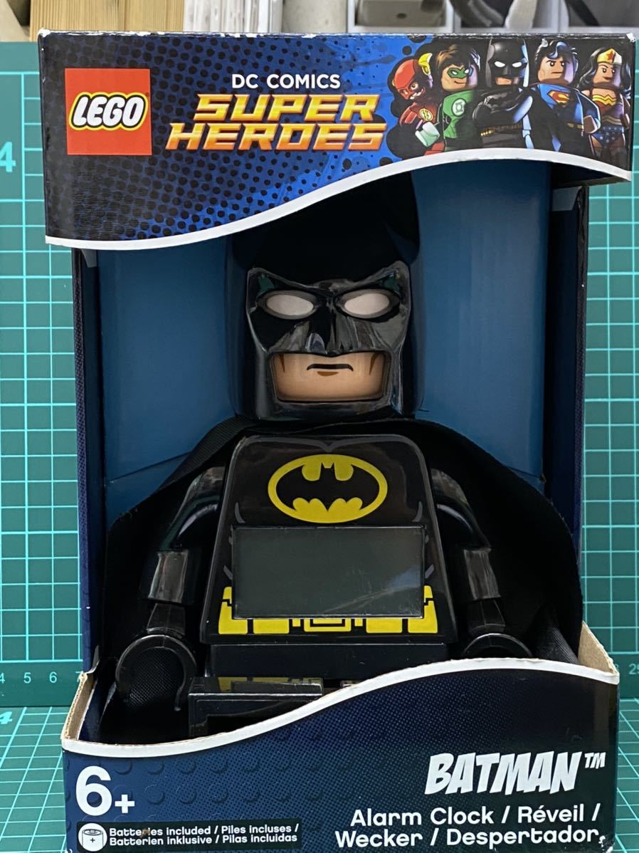 希少 LEGO レゴ DC COMICS バットマン アラームクロック 時計 ビッグ 