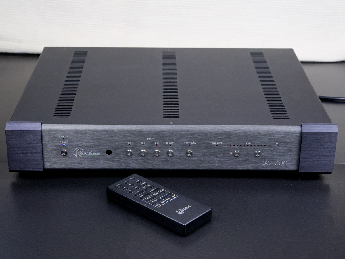 惹き込まれるヴォーカルの余韻！ KRELL クレル KAV-300i プリメイン